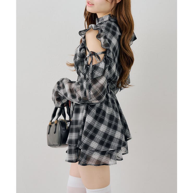 肩あきリボンワンピース | RMAF　NICE CLAUP / OLIVE des OLIVE | 詳細画像29 