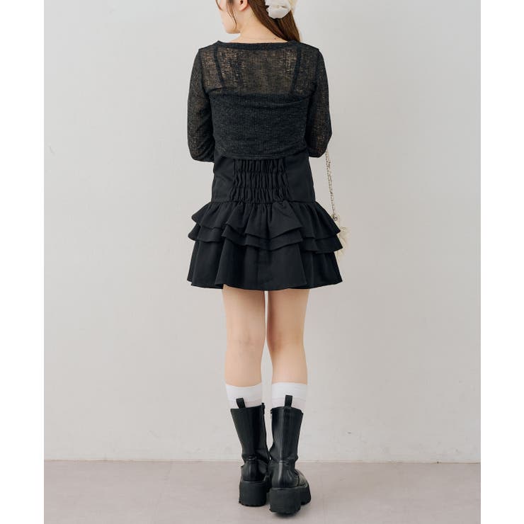 【セットアイテム】キャミリボンチュニック×ボレロ | RMAF　NICE CLAUP / OLIVE des OLIVE | 詳細画像22 