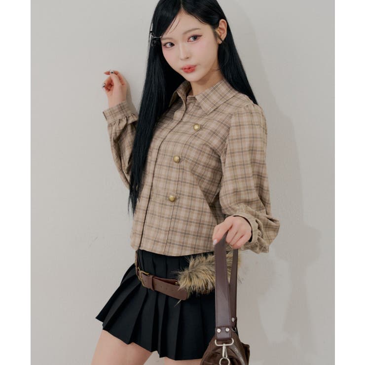 フェイクファーコンビベルト | RMAF　NICE CLAUP / OLIVE des OLIVE | 詳細画像10 