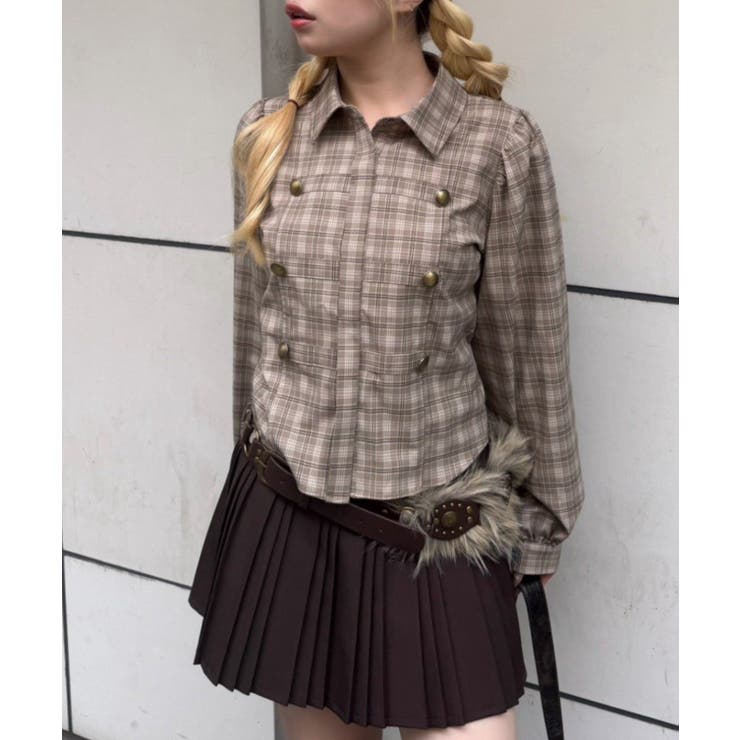 フェイクファーコンビベルト | RMAF　NICE CLAUP / OLIVE des OLIVE | 詳細画像12 