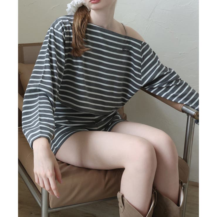 【Seemi.】ワンショルトップス | NICE CLAUP / OLIVE des OLIVE　OUTLET | 詳細画像24 