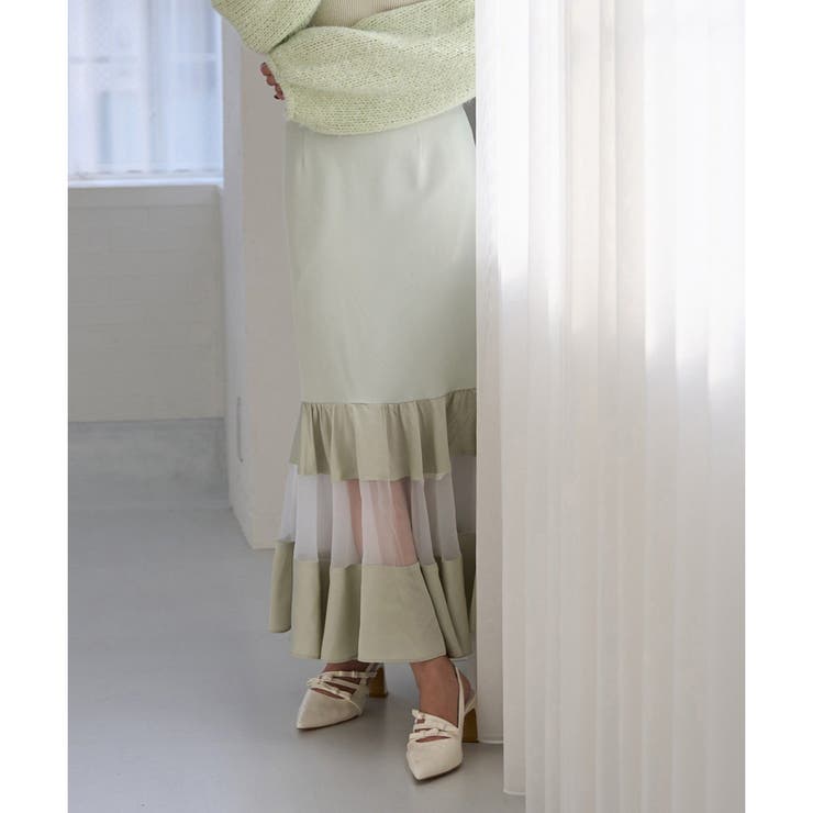 ミント | 【Seemi】スカート | NICE CLAUP / OLIVE des OLIVE　OUTLET