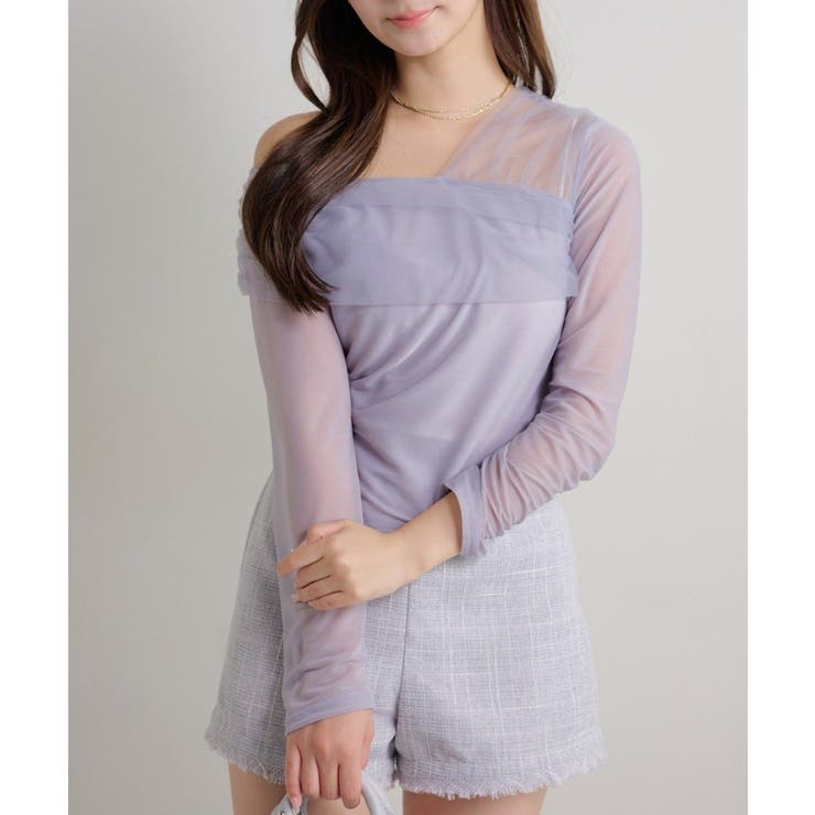 【Seemi】ツイードショートパンツ | NICE CLAUP / OLIVE des OLIVE　OUTLET | 詳細画像2 