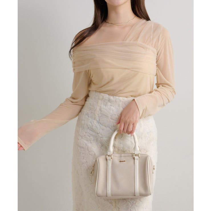 【Seemi】チュールオフショルトップス | NICE CLAUP / OLIVE des OLIVE　OUTLET | 詳細画像17 