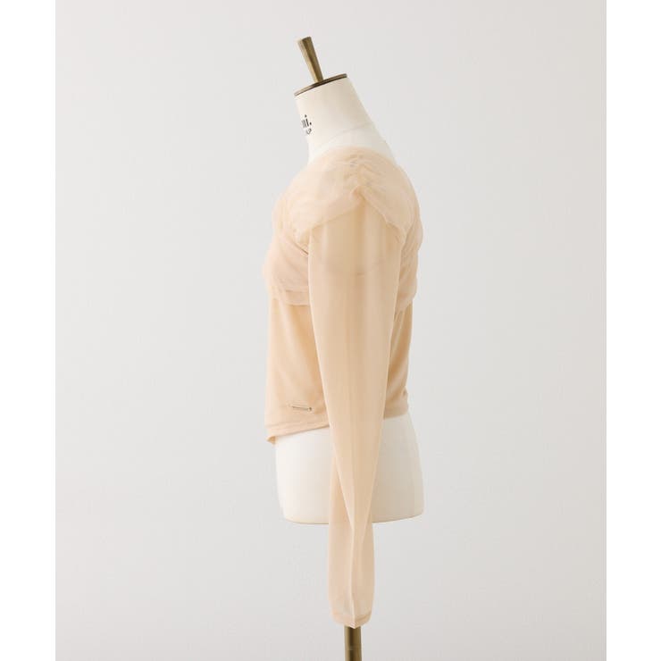 【Seemi】チュールオフショルトップス | NICE CLAUP / OLIVE des OLIVE　OUTLET | 詳細画像23 