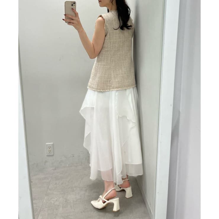 【Seemi】ツイードミニワンピ | NICE CLAUP / OLIVE des OLIVE　OUTLET | 詳細画像22 