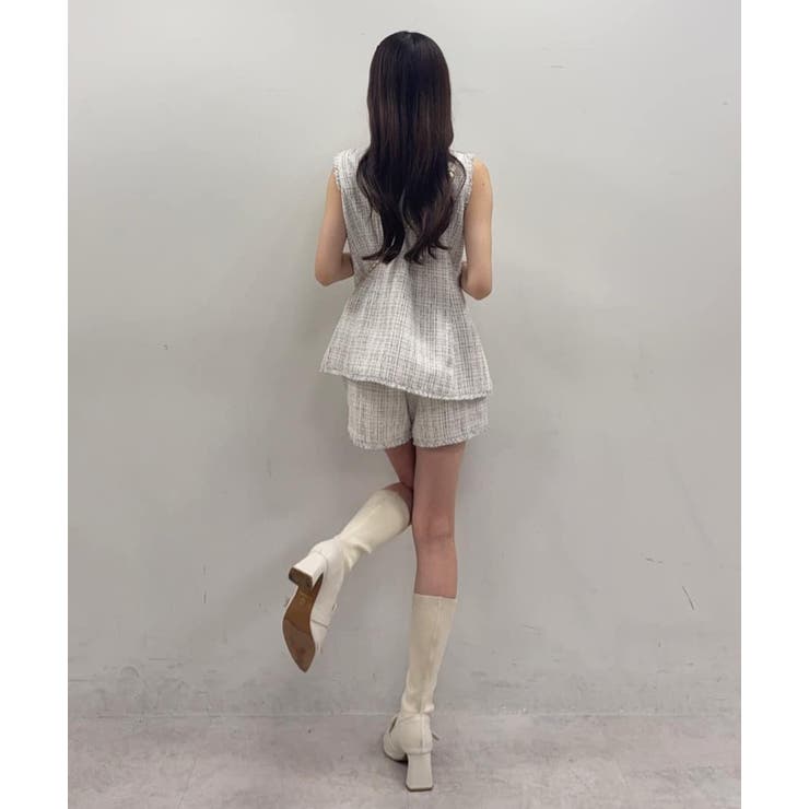 【Seemi】ツイードミニワンピ | NICE CLAUP / OLIVE des OLIVE　OUTLET | 詳細画像28 