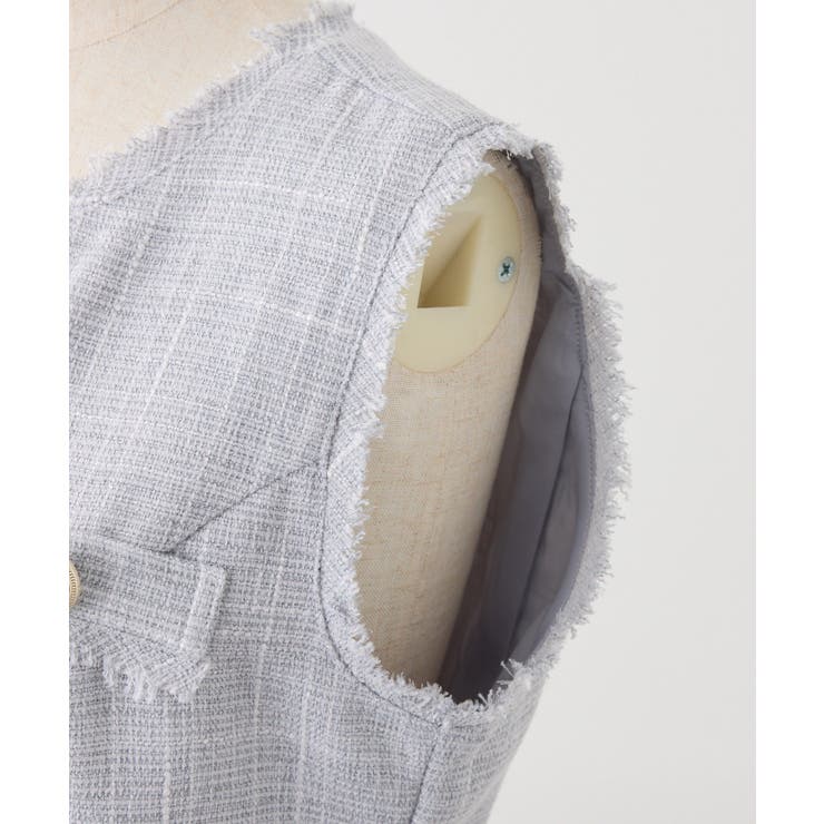 【Seemi】ツイードミニワンピ | NICE CLAUP / OLIVE des OLIVE　OUTLET | 詳細画像24 