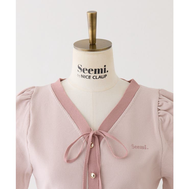 【Seemi】ニット+ショーパンセットアップ | NICE CLAUP / OLIVE des OLIVE　OUTLET | 詳細画像27 