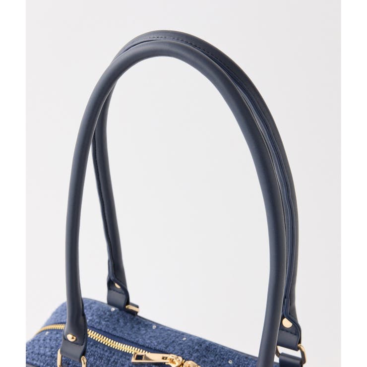 【Seemi】ツイードスクエアボストンバック | NICE CLAUP / OLIVE des OLIVE　OUTLET | 詳細画像11 