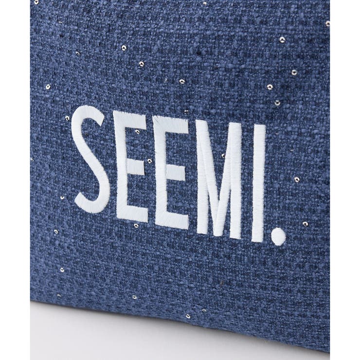 【Seemi】ツイードスクエアボストンバック | NICE CLAUP / OLIVE des OLIVE　OUTLET | 詳細画像14 