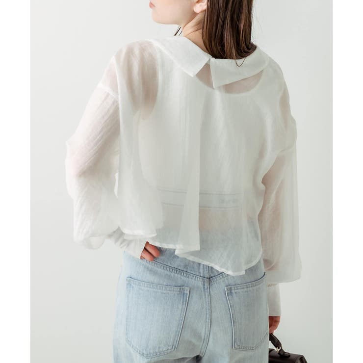 ダブルフロントクロップドシャツ[品番：OLOW0010567]｜RMAF NICE CLAUP