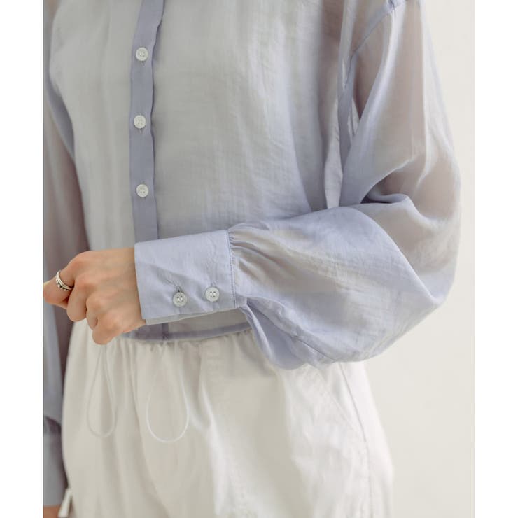ダブルフロントクロップドシャツ[品番：OLOW0010567]｜RMAF NICE CLAUP