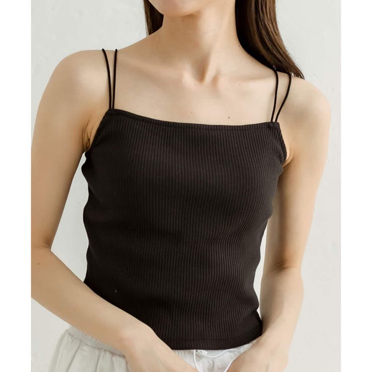 カップ付きベーシックキャミソール[品番：OLOW0010828]｜RMAF NICE 
