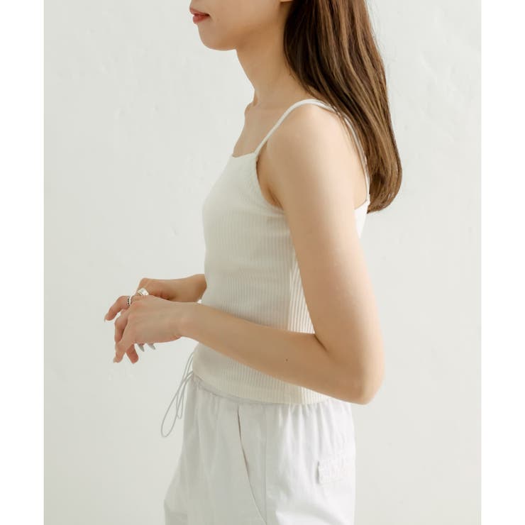 カップ付きベーシックキャミソール[品番：OLOW0010828]｜RMAF NICE