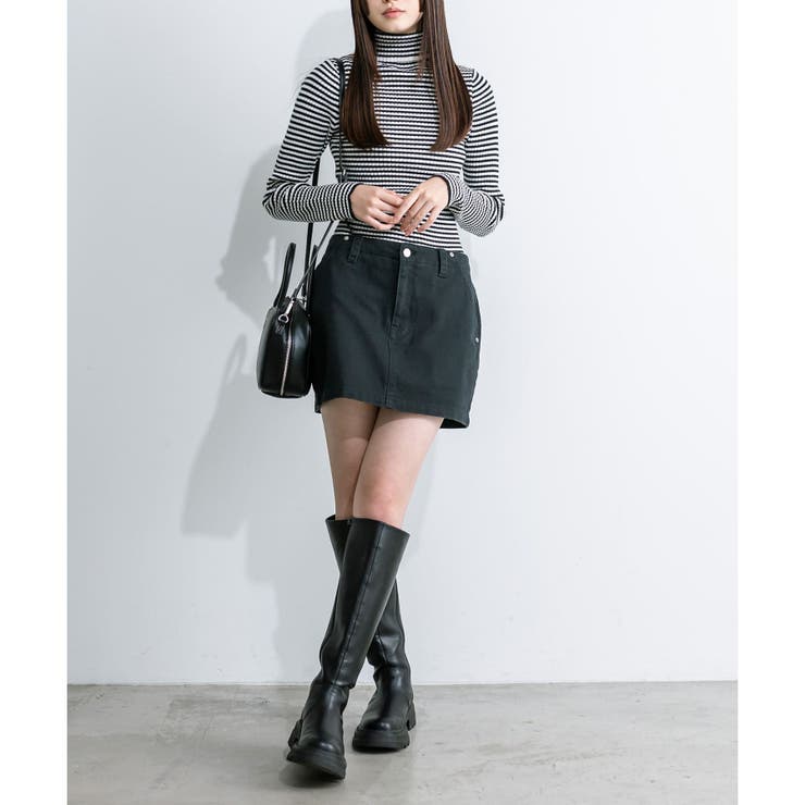 フリンジデニムミニスカート | RMAF NICE CLAUP / OLIVE des OLIVE | 詳細画像21