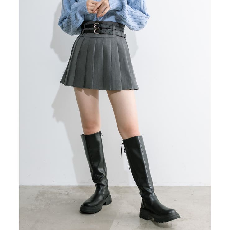 試着のみ MATILDA amelife マドレーヌプリーツ タイトスカート ヘイプリーツミディスカート(2color) - sorusoru | 60% - アジア
