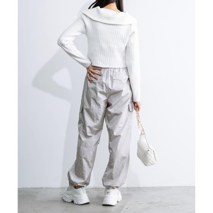 キラキラカーゴパンツ[品番：OLOW0012067]｜RMAF NICE CLAUP / OLIVE