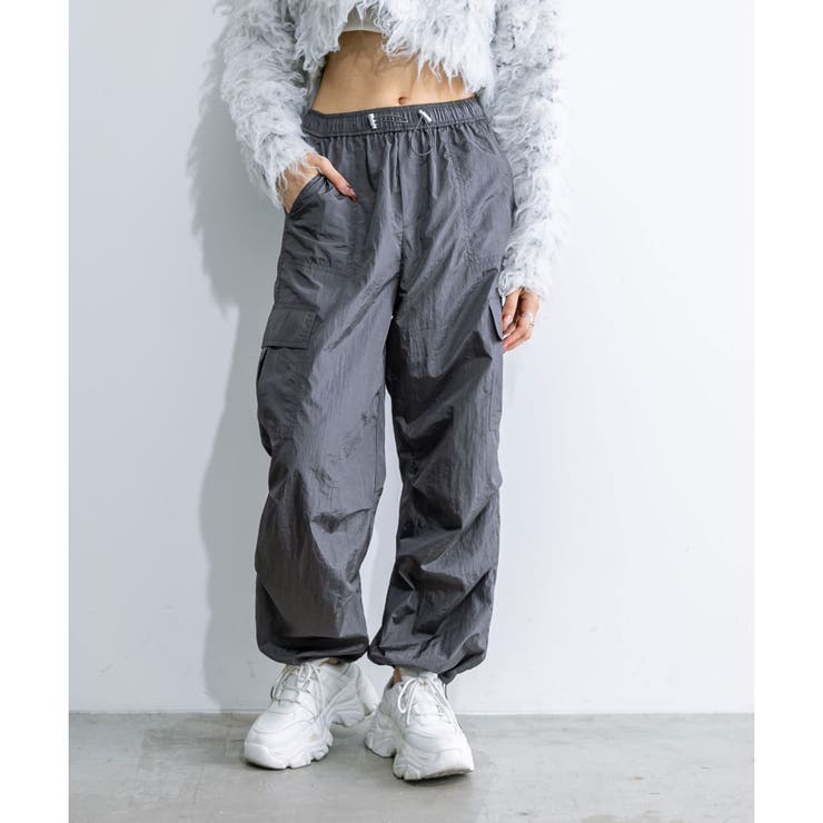 キラキラカーゴパンツ[品番：OLOW0012178]｜RMAF NICE CLAUP / OLIVE