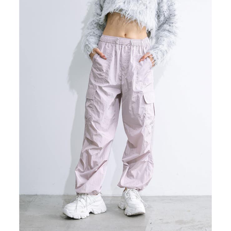 キラキラカーゴパンツ[品番：OLOW0012178]｜RMAF NICE CLAUP / OLIVE