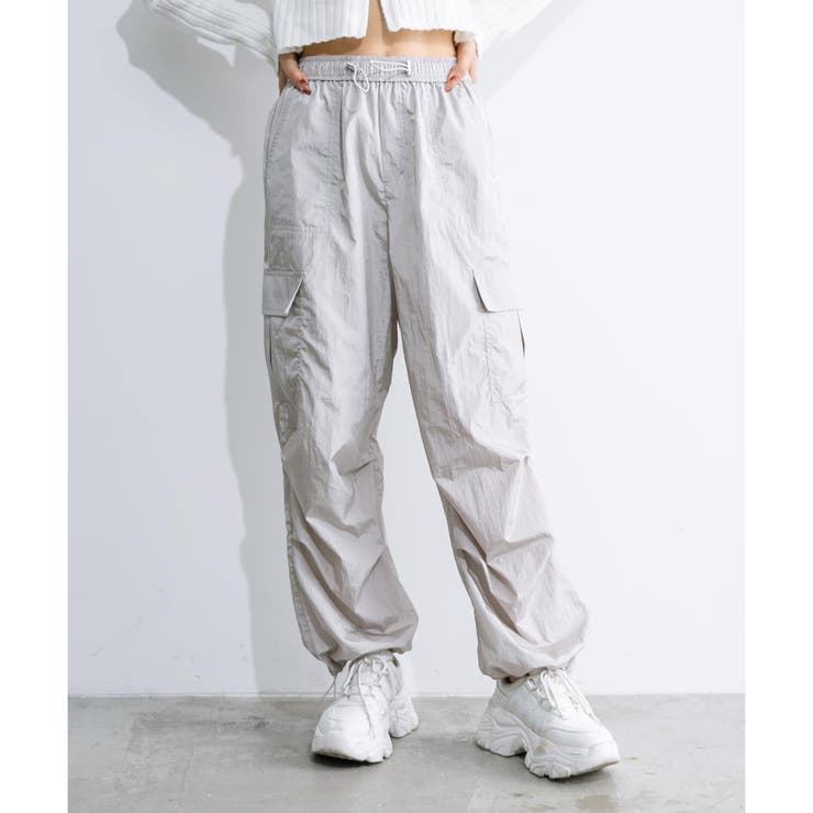 キラキラカーゴパンツ[品番：OLOW0012178]｜RMAF NICE CLAUP / OLIVE