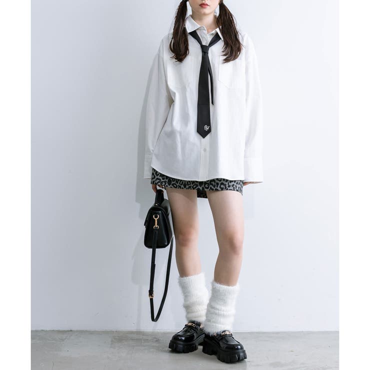 ネクタイ付きチュニックシャツ | RMAF　NICE CLAUP / OLIVE des OLIVE | 詳細画像10 