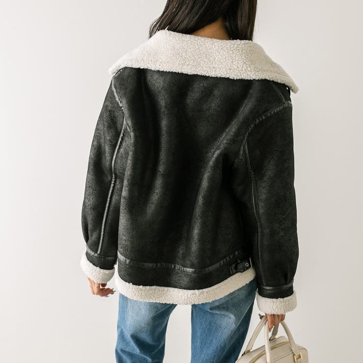 ヴィンテージ風フライトジャケット[品番：OLOW0012073]｜RMAF NICE