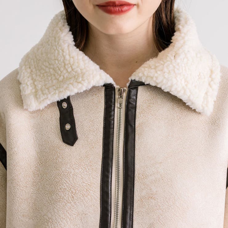 ヴィンテージ風フライトジャケット[品番：OLOW0012073]｜RMAF NICE