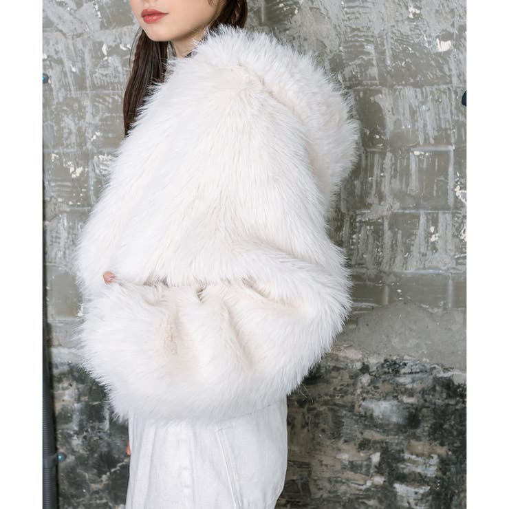 エコファーフードブルゾン[品番：OLOW0012111]｜RMAF NICE CLAUP