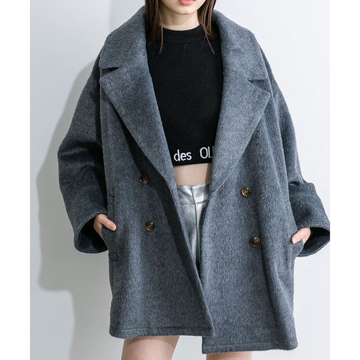 シャギーコート OLIVE des OLIVE TwinkleCollection】シャギーコート | OLIVE des OLIVE(オリーブ デ