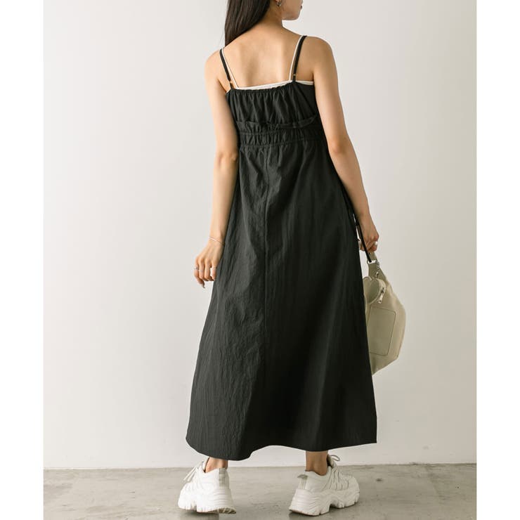 フロントZIPフリルキャミワンピ[品番：OLOW0011655]｜RMAF NICE CLAUP