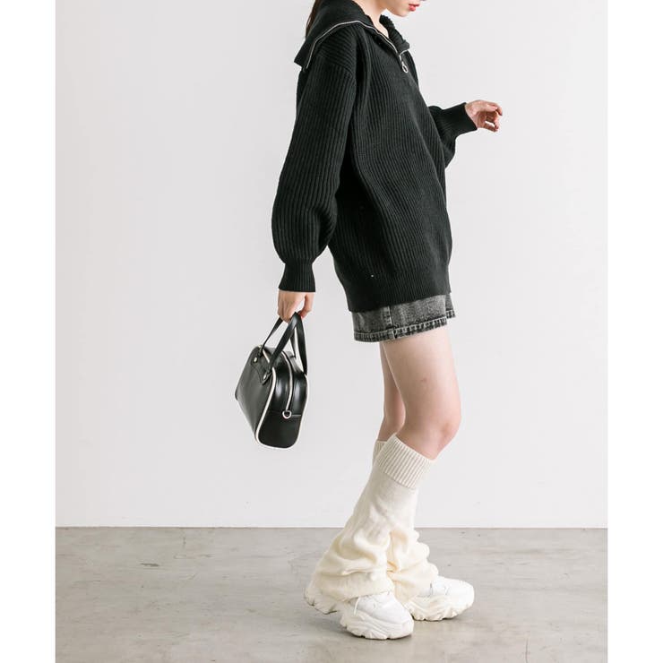 ハーフジップチュニックニット[品番：OLOW0011983]｜RMAF NICE CLAUP