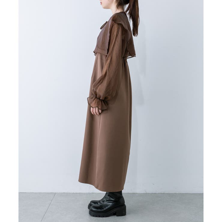 ビッグカラーボレロ付きワンピース[品番：OLOW0011847]｜OLIVE des OLIVE  OUTLET（オリーブデオリーブアウトレット）のレディースファッション通販｜SHOPLIST（ショップリスト）