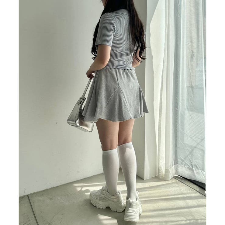 【OLIVE des OLIVE】ボリュームカットミニスカート | NICE CLAUP / OLIVE des OLIVE　OUTLET | 詳細画像10 