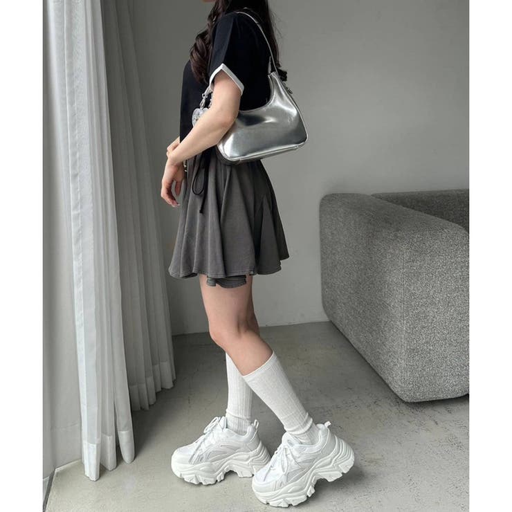 【OLIVE des OLIVE】ボリュームカットミニスカート | NICE CLAUP / OLIVE des OLIVE　OUTLET | 詳細画像19 
