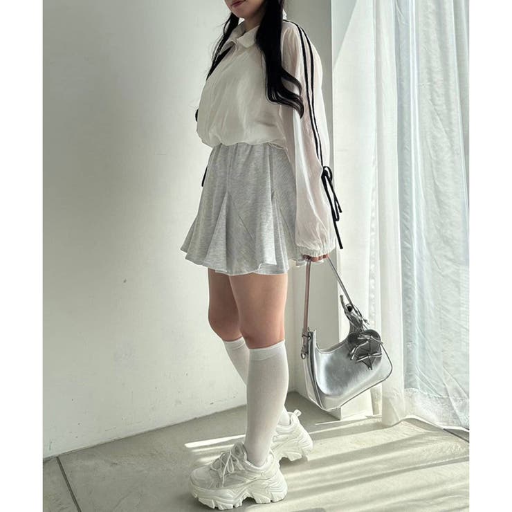 【OLIVE des OLIVE】ボリュームカットミニスカート | NICE CLAUP / OLIVE des OLIVE　OUTLET | 詳細画像25 