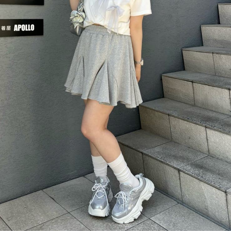 【OLIVE des OLIVE】ボリュームカットミニスカート | NICE CLAUP / OLIVE des OLIVE　OUTLET | 詳細画像4 