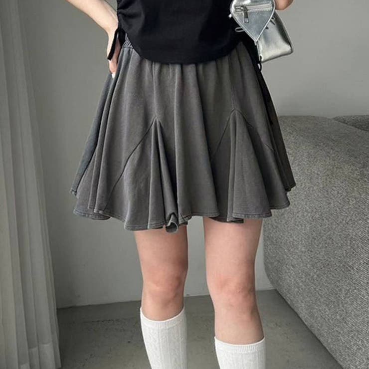 【OLIVE des OLIVE】ボリュームカットミニスカート | NICE CLAUP / OLIVE des OLIVE　OUTLET | 詳細画像2 