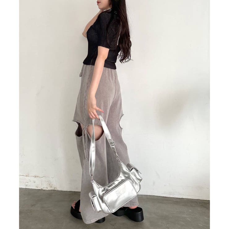 【OLIVE des OLIVE】肩リボンレイヤードリブニット | NICE CLAUP / OLIVE des OLIVE　OUTLET | 詳細画像23 