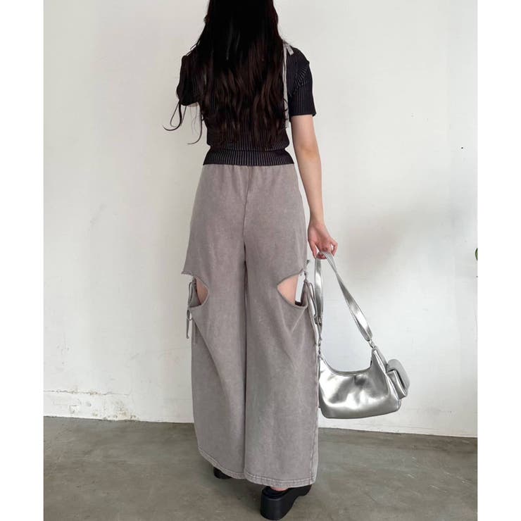 【OLIVE des OLIVE】肩リボンレイヤードリブニット | NICE CLAUP / OLIVE des OLIVE　OUTLET | 詳細画像24 