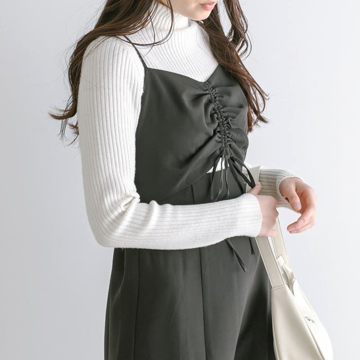 BLAMINK♡キャミワンピース 胸くしゅマーメイドキャミワンピース[品番：OLOW0012686]｜RMAF NICE