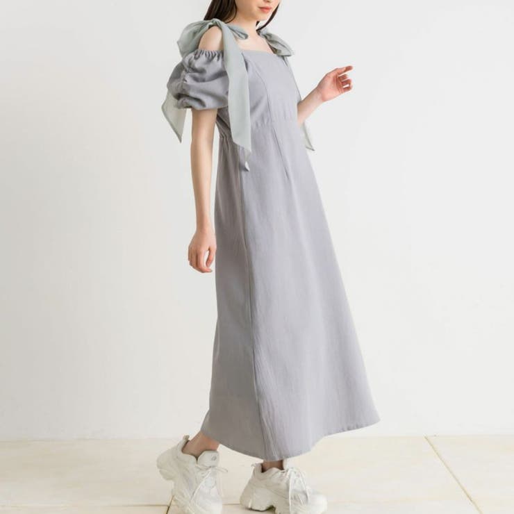 2WAYバルーン袖ワンピース[品番：OLOW0013370]｜RMAF NICE CLAUP