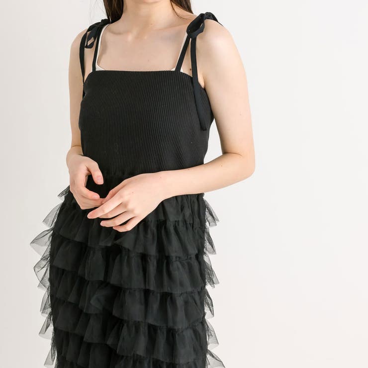 チュールフリルキャミワンピース[品番：OLOW0013347]｜RMAF NICE