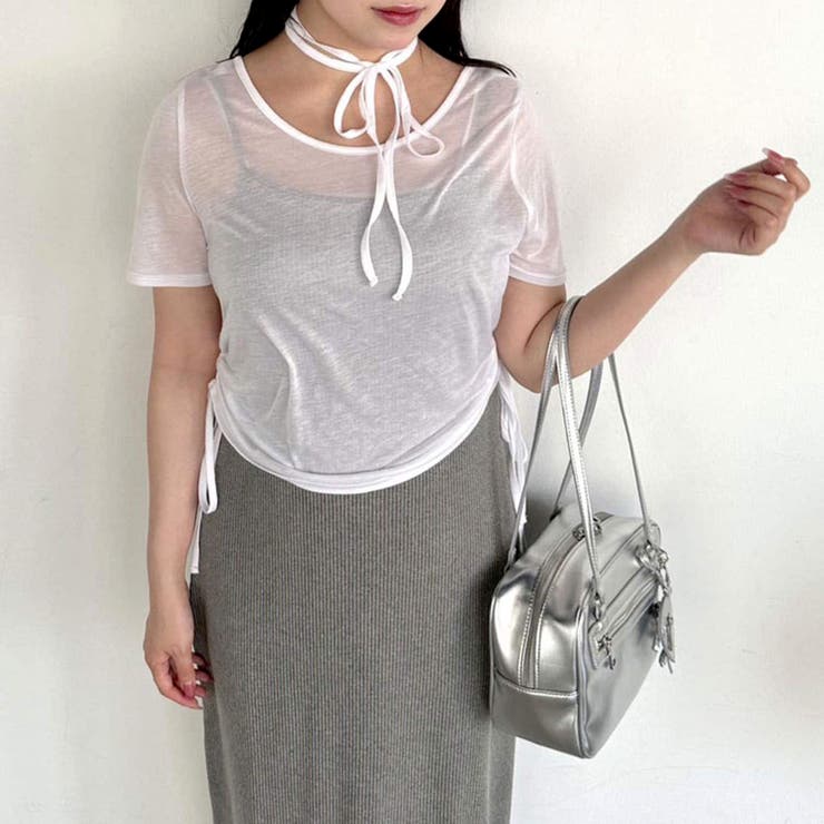 テレコキャミワンピ＋シアトップ | RMAF　NICE CLAUP / OLIVE des OLIVE | 詳細画像3 