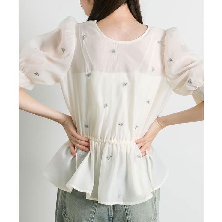 いい OLIVE des OLIVE Keruブラウス OLIVE des ブラウス シャツ Keru ボウタイブラウス レディース