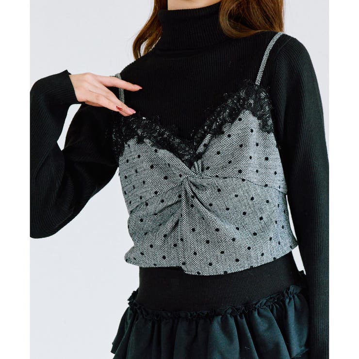 【OLIVE des OLIVE】レースツイストビスチェ | NICE CLAUP / OLIVE des OLIVE　OUTLET | 詳細画像22 