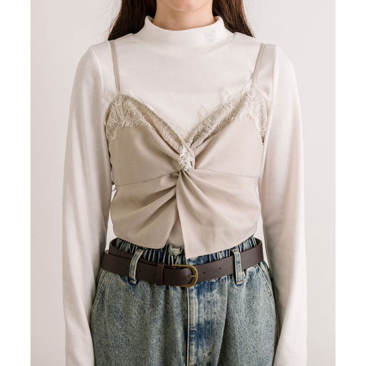 【OLIVE des OLIVE】レースツイストビスチェ | NICE CLAUP / OLIVE des OLIVE　OUTLET | 詳細画像15 