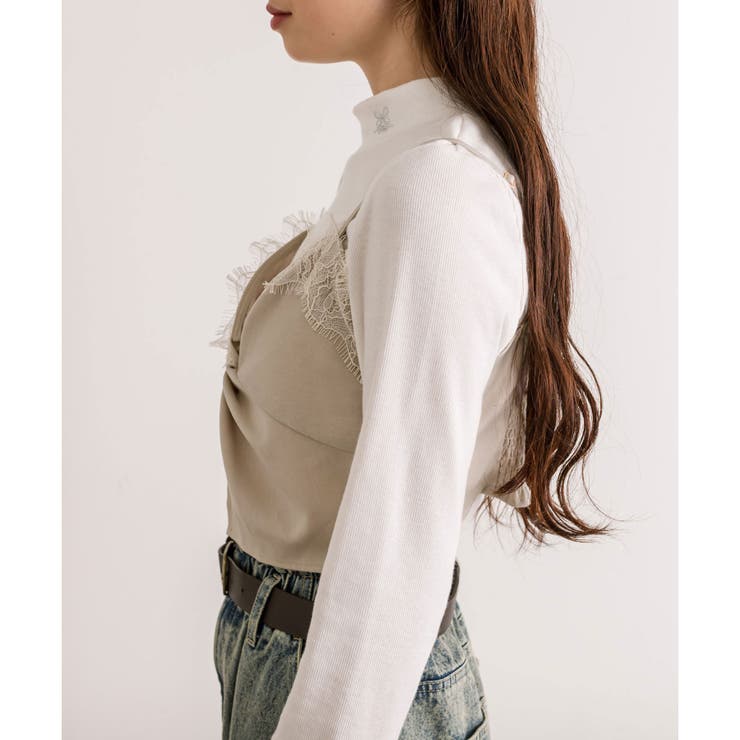 【OLIVE des OLIVE】レースツイストビスチェ | NICE CLAUP / OLIVE des OLIVE　OUTLET | 詳細画像16 