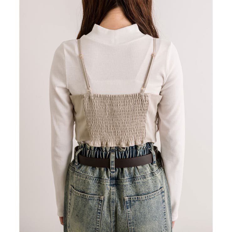 【OLIVE des OLIVE】レースツイストビスチェ | NICE CLAUP / OLIVE des OLIVE　OUTLET | 詳細画像17 