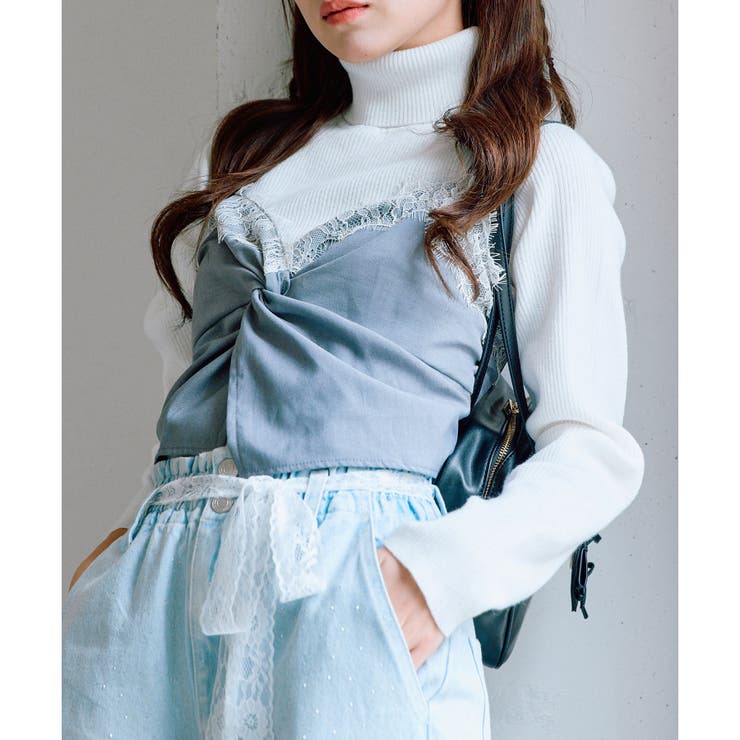 【OLIVE des OLIVE】レースツイストビスチェ | NICE CLAUP / OLIVE des OLIVE　OUTLET | 詳細画像8 